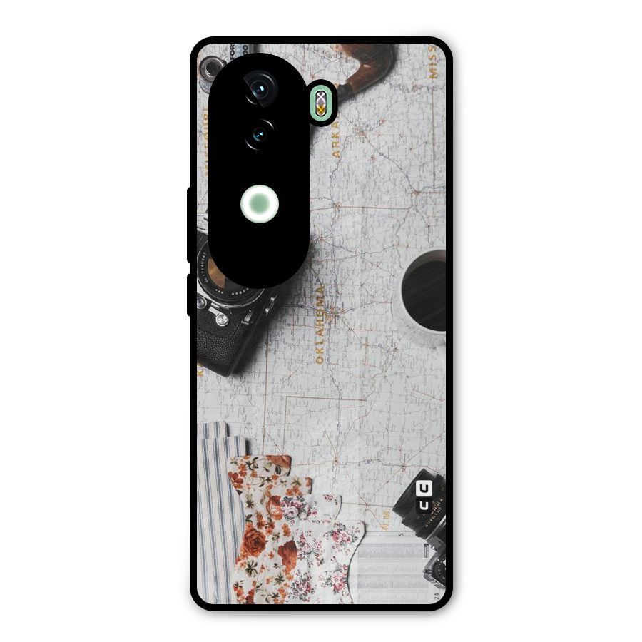 Camera Smoky Pipe Metal Back Case for iQOO Z9s