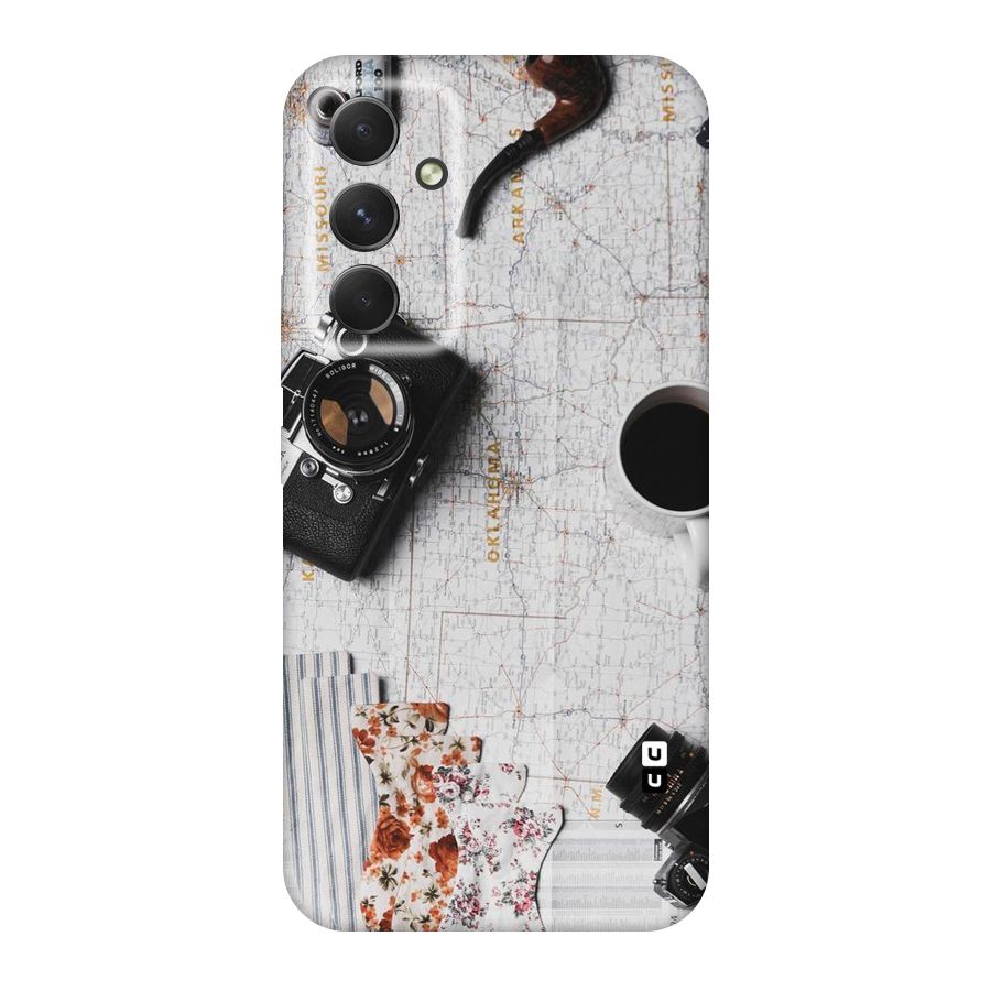 Camera Smoky Pipe Original Polycarbonate Back Case for Galaxy A54