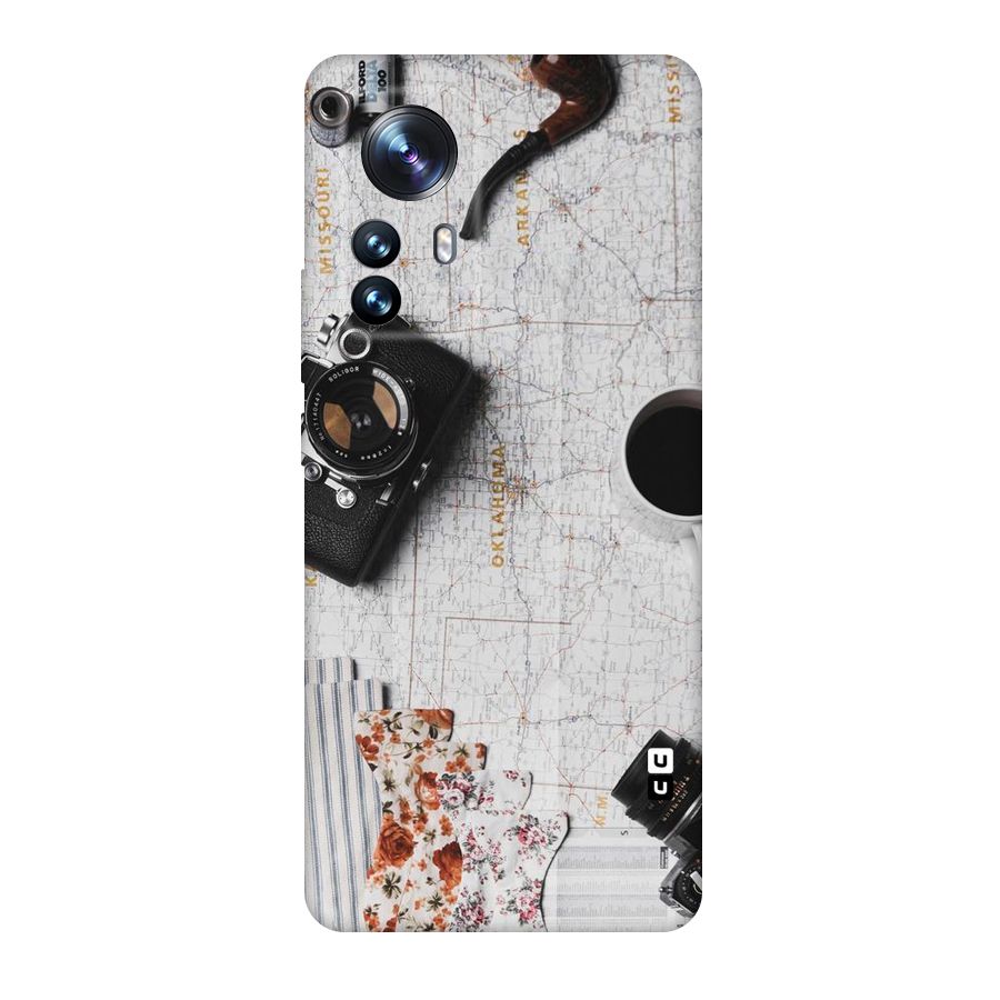Camera Smoky Pipe Original Polycarbonate Back Case for Xiaomi 12 Pro