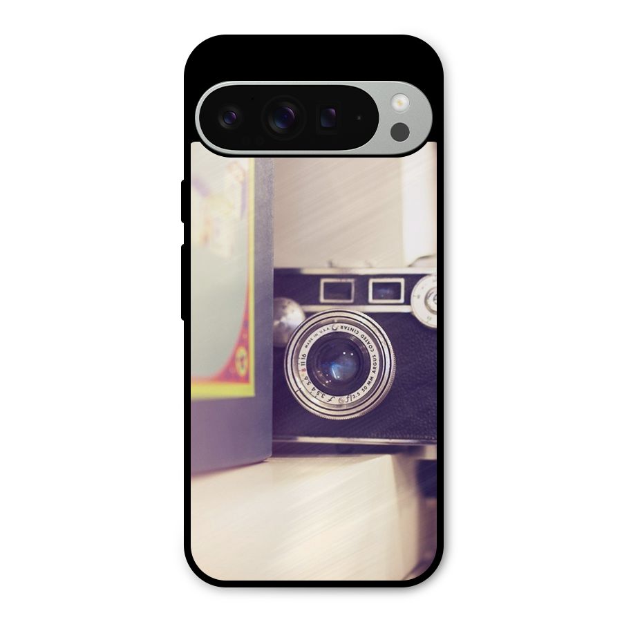 Camera Vintage Pastel Metal Back Case for Google Pixel 9 Pro XL