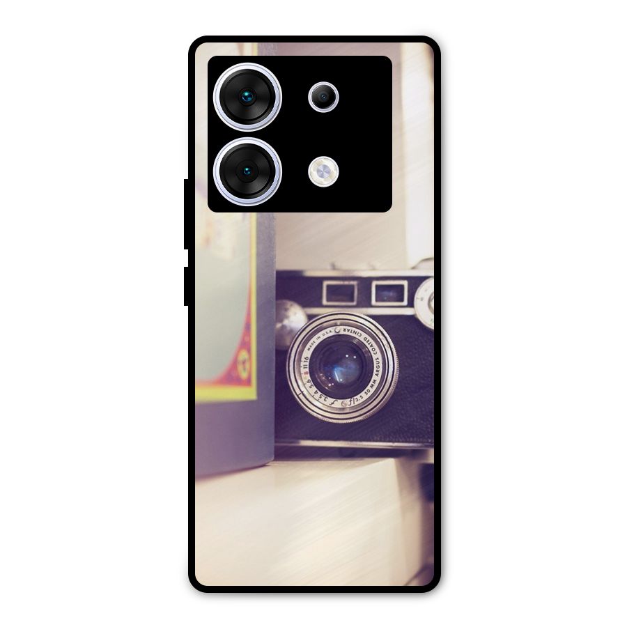 Camera Vintage Pastel Metal Back Case for Infinix Zero 30 5G