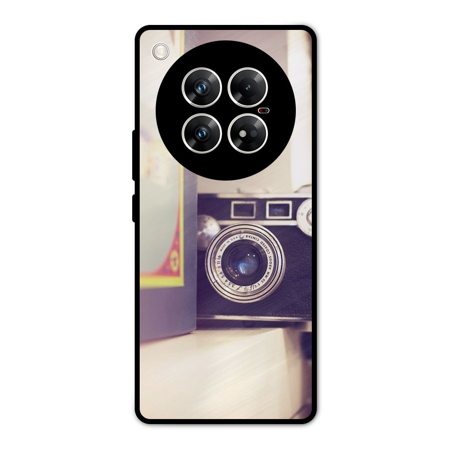 Camera Vintage Pastel Metal Back Case for Infinix Zero 40 5G