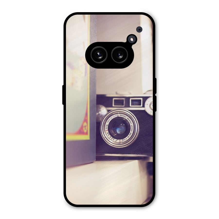 Camera Vintage Pastel Metal Back Case for Nothing Phone 2a Plus