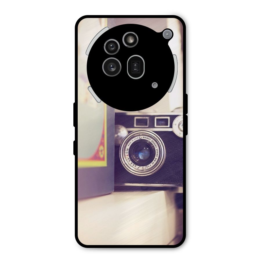 Camera Vintage Pastel Metal Back Case for Nothing Phone 3a Pro