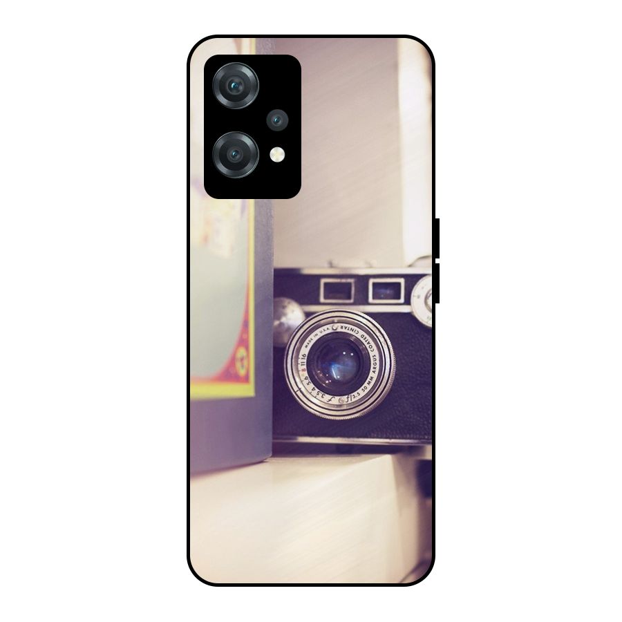 Camera Vintage Pastel Metal Back Case for OnePlus Nord CE 2 Lite 5G