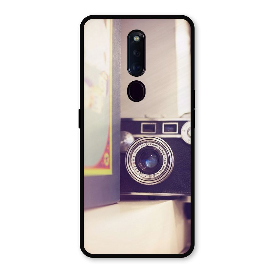 Camera Vintage Pastel Metal Back Case for Oppo F11 Pro
