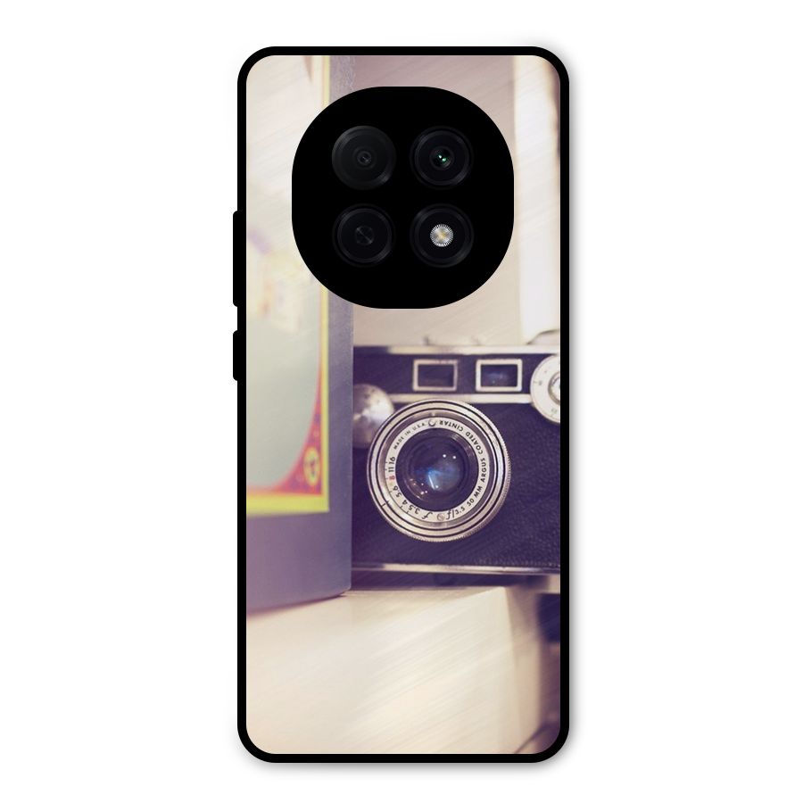 Camera Vintage Pastel Metal Back Case for Oppo F29 Pro