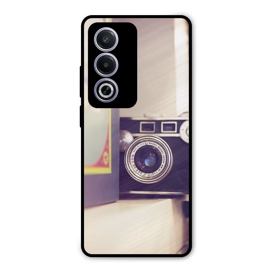 Camera Vintage Pastel Metal Back Case for Oppo K12x