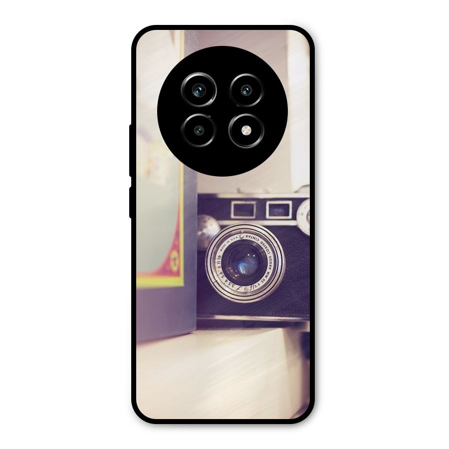 Camera Vintage Pastel Metal Back Case for Realme 13 Pro