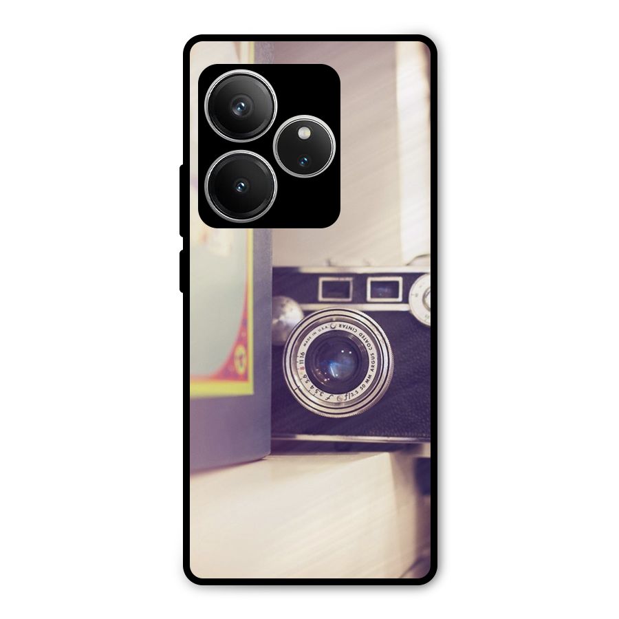 Camera Vintage Pastel Metal Back Case for Realme GT 6