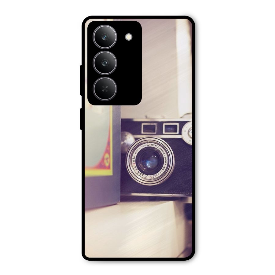 Camera Vintage Pastel Metal Back Case for Realme P3x