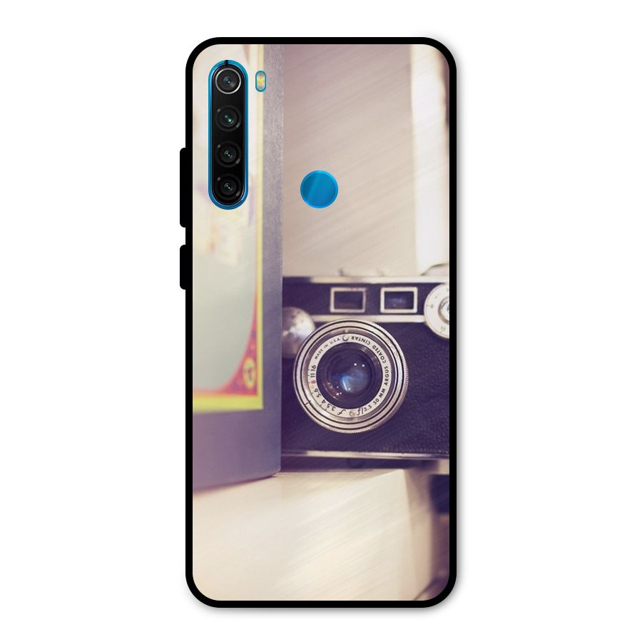 Camera Vintage Pastel Metal Back Case for Redmi Note 8