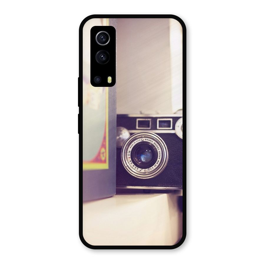 Camera Vintage Pastel Metal Back Case for iQOO Z3