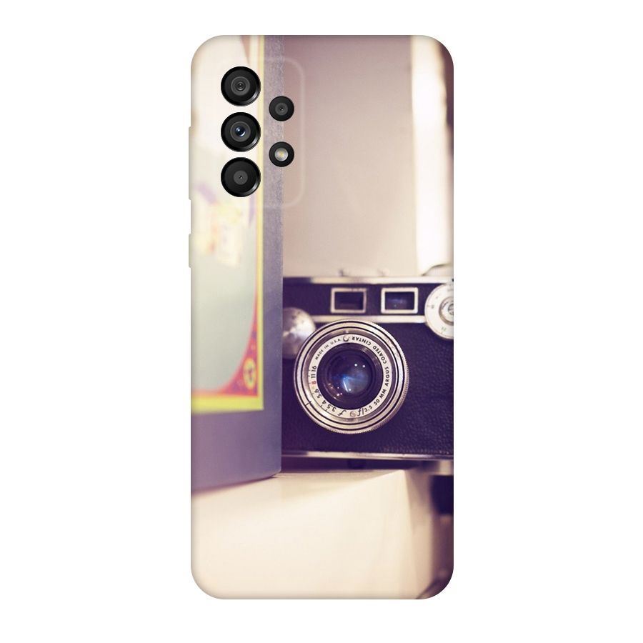 Camera Vintage Pastel Original Polycarbonate Back Case for Galaxy A73 5G