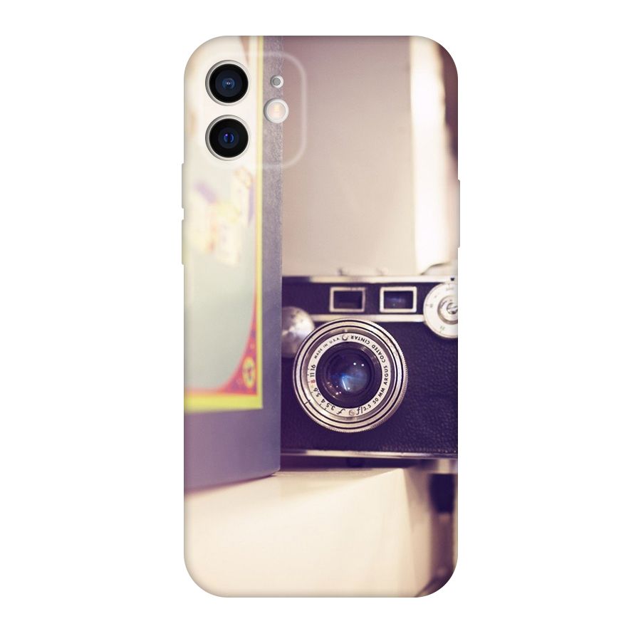 Camera Vintage Pastel Original Polycarbonate Back Case for iPhone 12