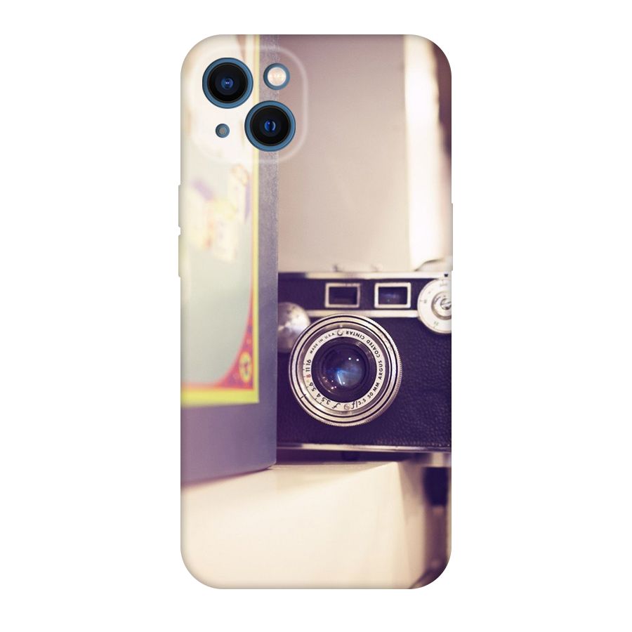 Camera Vintage Pastel Original Polycarbonate Back Case for iPhone 13