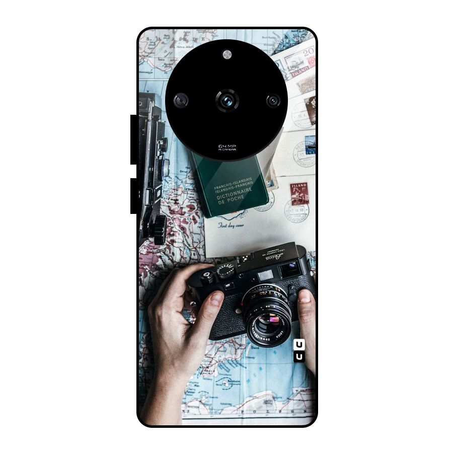 Camera and Postcards Glass Back Case for Realme Narzo 60 5G