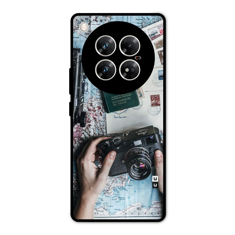 Camera and Postcards Metal Back Case for Infinix Zero 40 5G