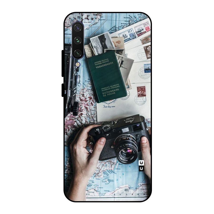 Camera and Postcards Metal Back Case for Mi A3