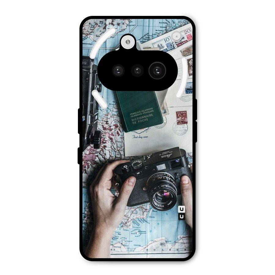 Camera and Postcards Metal Back Case for Nothing Phone 3a