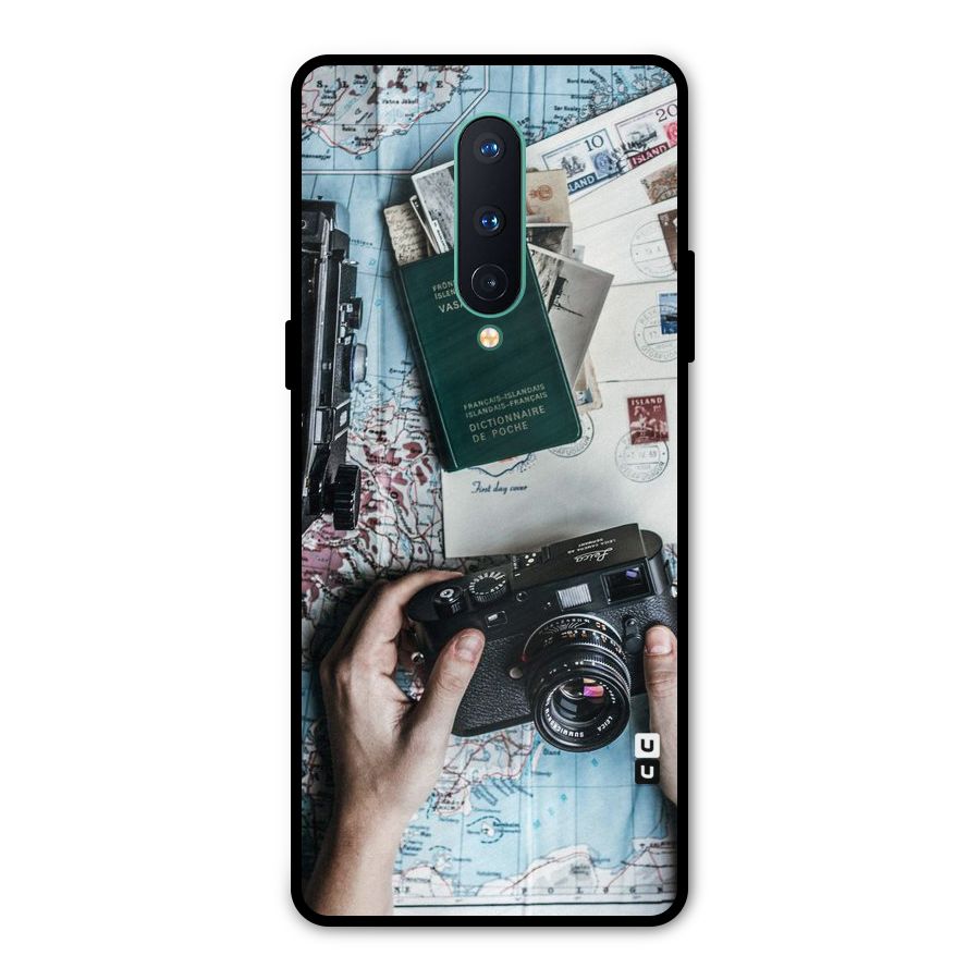 Camera and Postcards Metal Back Case for OnePlus 8