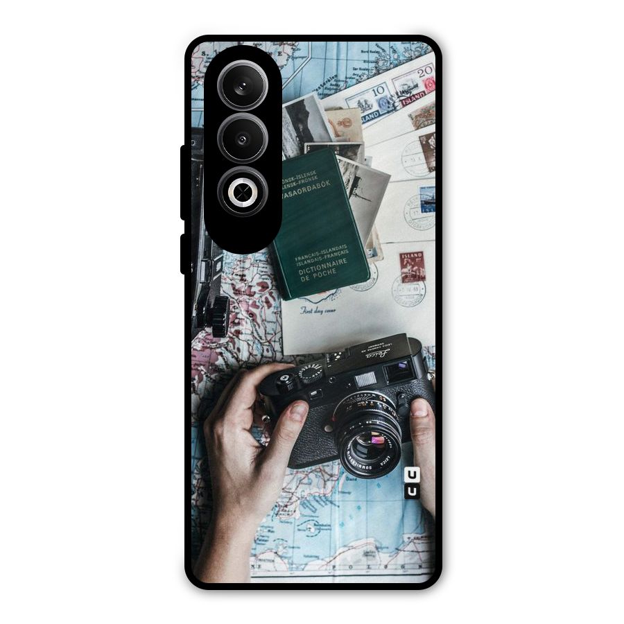 Camera and Postcards Metal Back Case for OnePlus Nord CE4