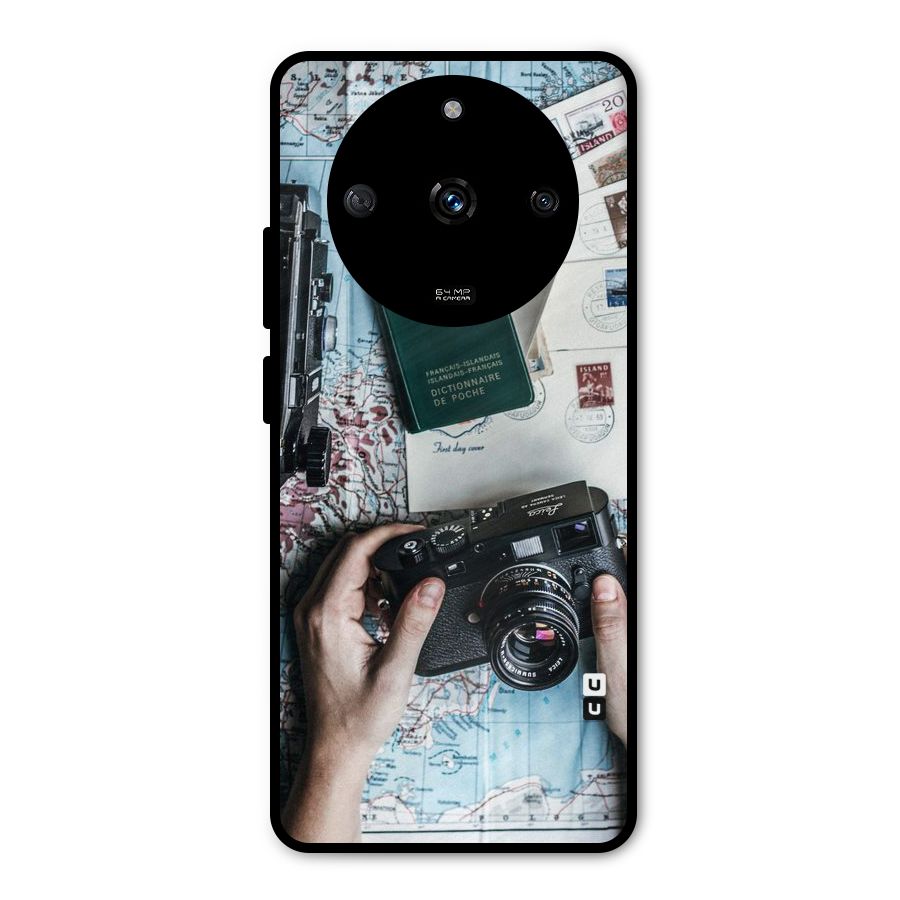 Camera and Postcards Metal Back Case for Realme Narzo 60 5G