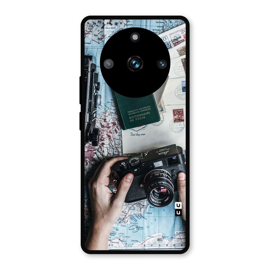 Camera and Postcards Metal Back Case for Realme Narzo 60 Pro