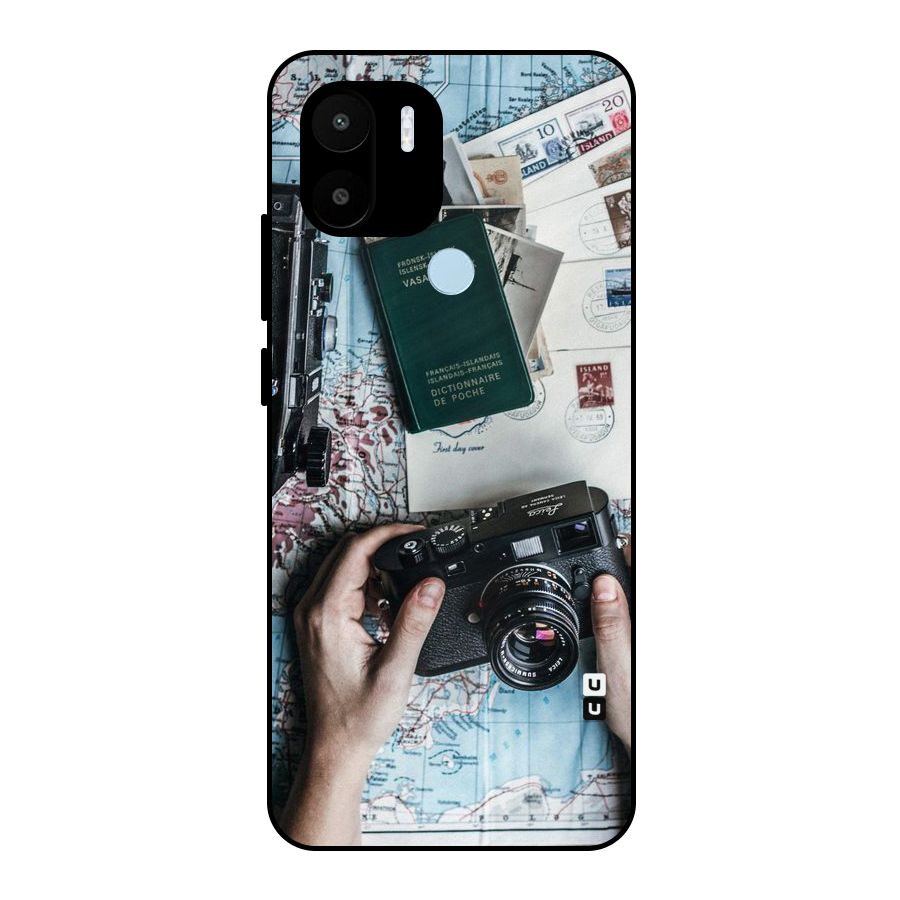 Camera and Postcards Metal Back Case for Redmi A1+