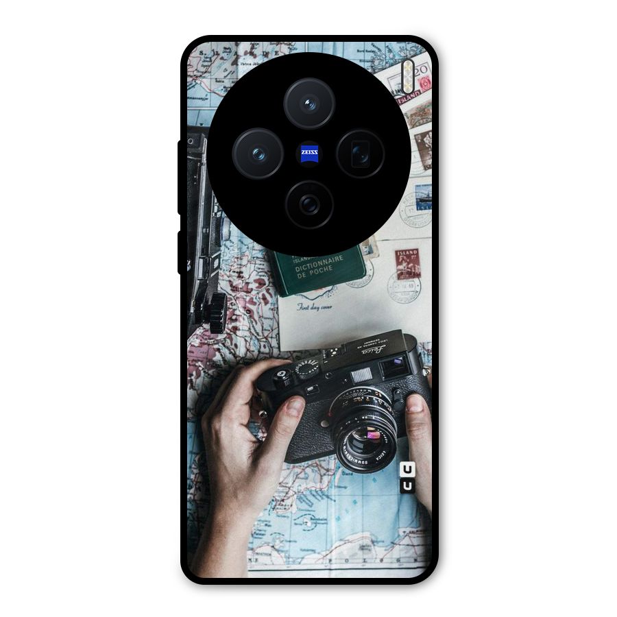 Camera and Postcards Metal Back Case for Vivo X200