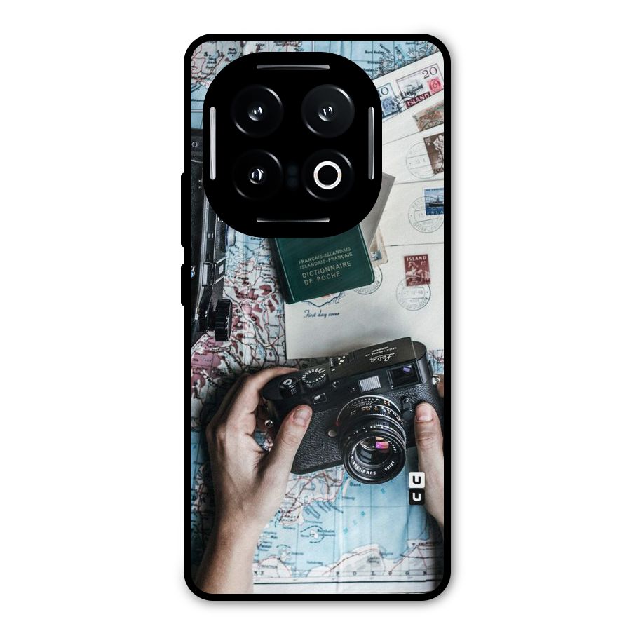 Camera and Postcards Metal Back Case for iQOO 13