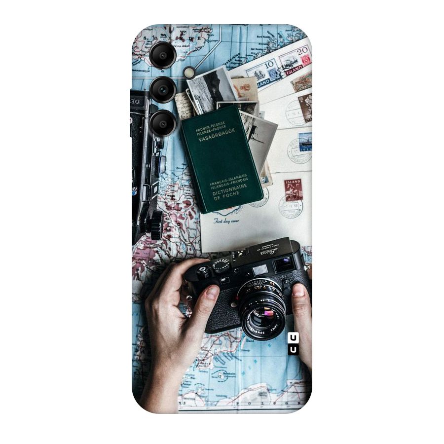 Camera and Postcards Original Polycarbonate Back Case for Galaxy A14 5G