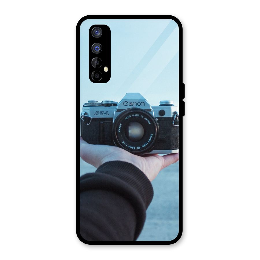 Camera in Hand Glass Back Case for Realme Narzo 20 Pro