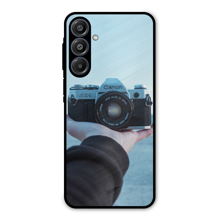 Camera in Hand Metal Back Case for Galaxy A16 5G