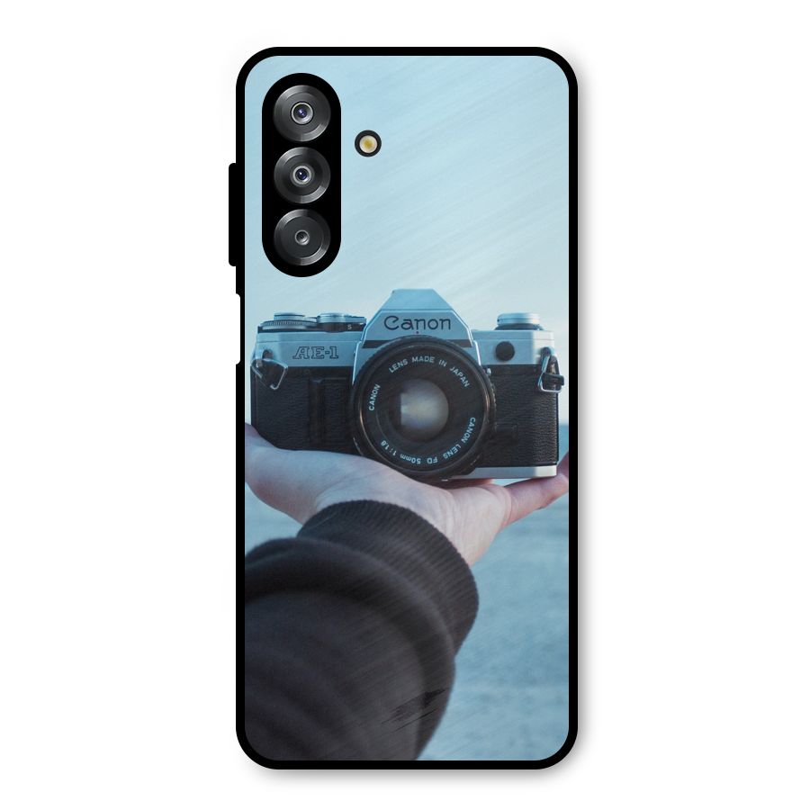 Camera in Hand Metal Back Case for Galaxy A26