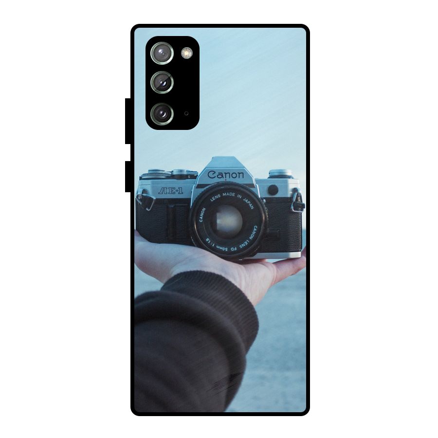 Camera in Hand Metal Back Case for Galaxy Note 20