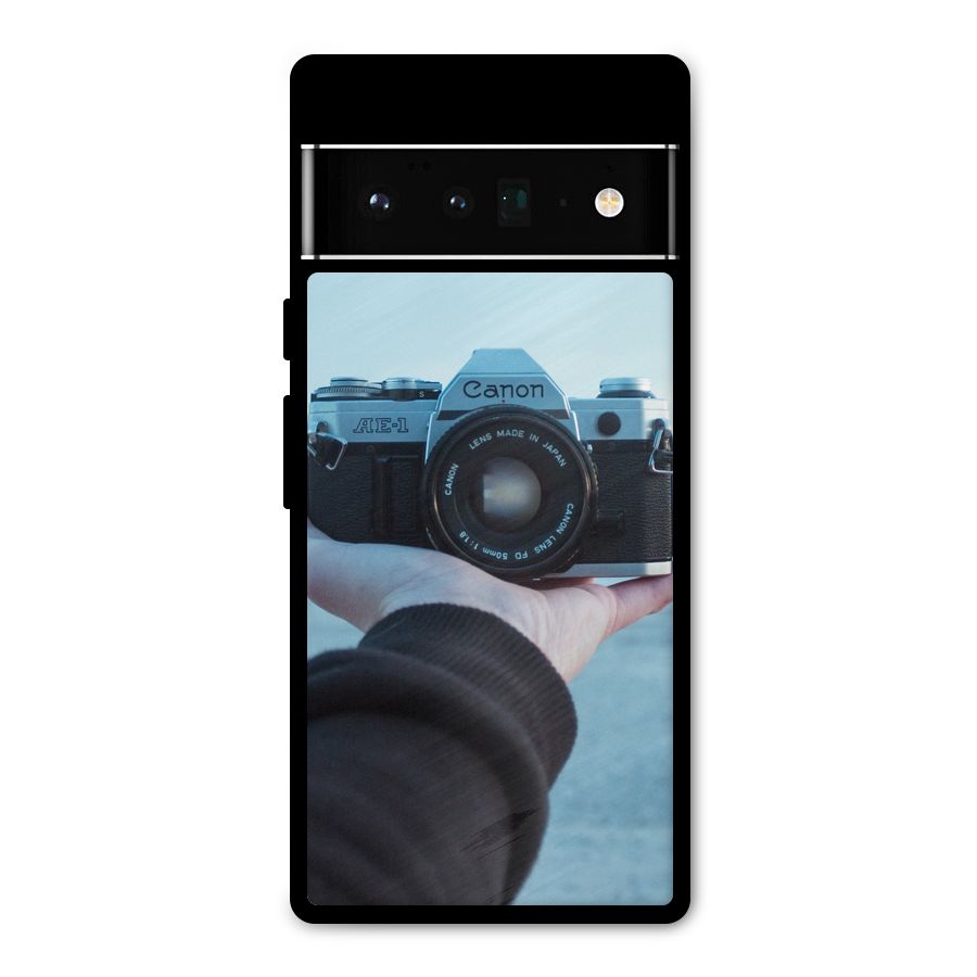 Camera in Hand Metal Back Case for Google Pixel 6 Pro