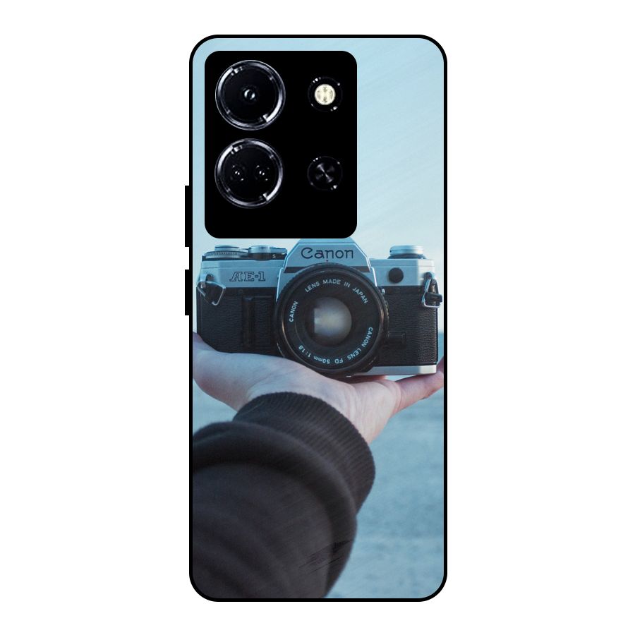 Camera in Hand Metal Back Case for Infinix Note 30 5G
