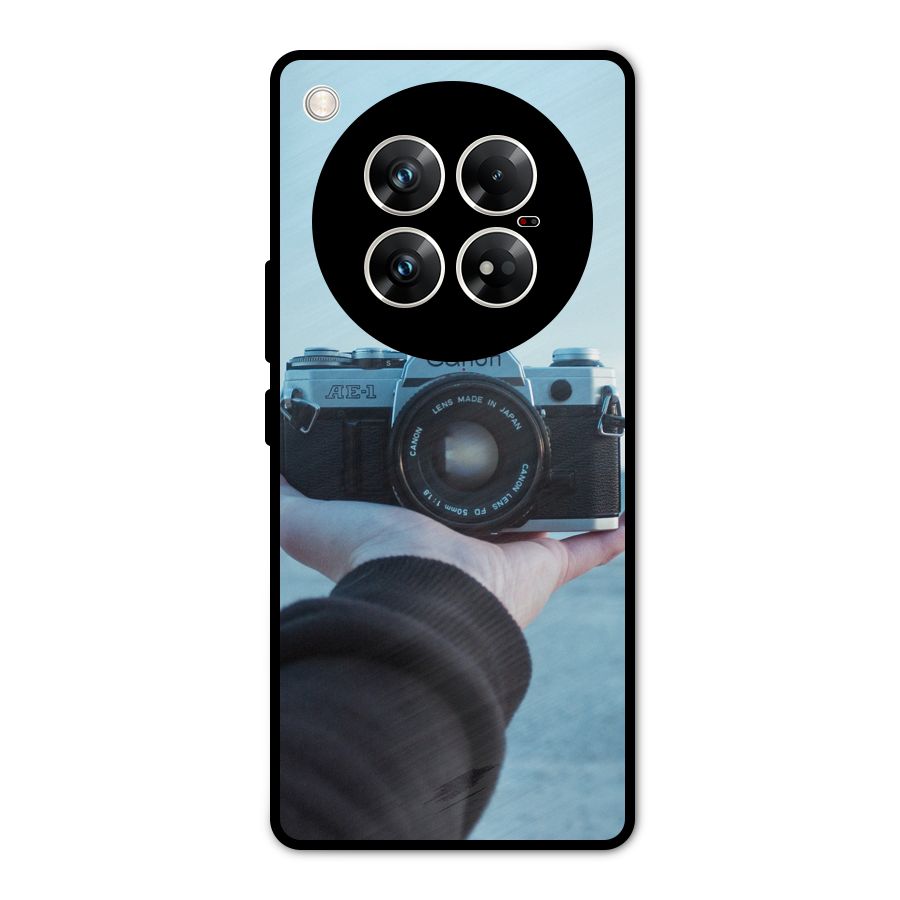 Camera in Hand Metal Back Case for Infinix Zero 40 5G