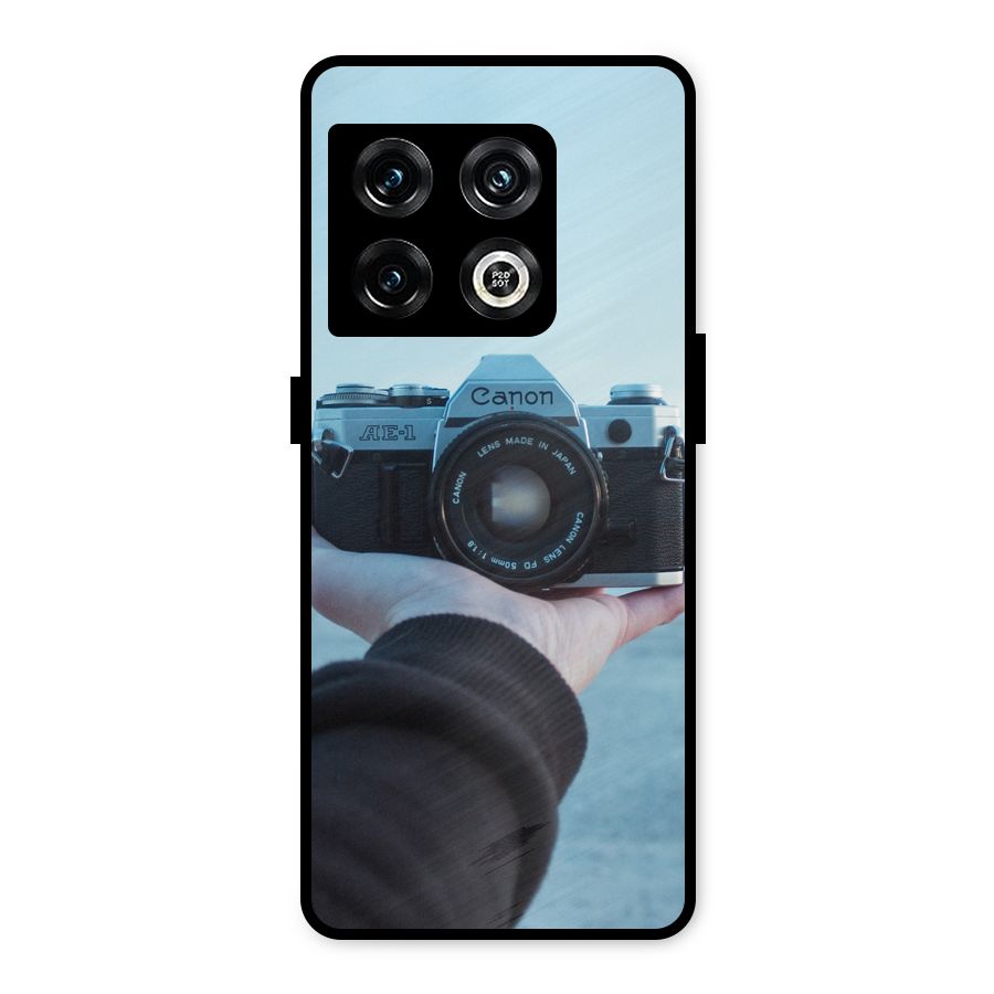 Camera in Hand Metal Back Case for OnePlus 10 Pro 5G