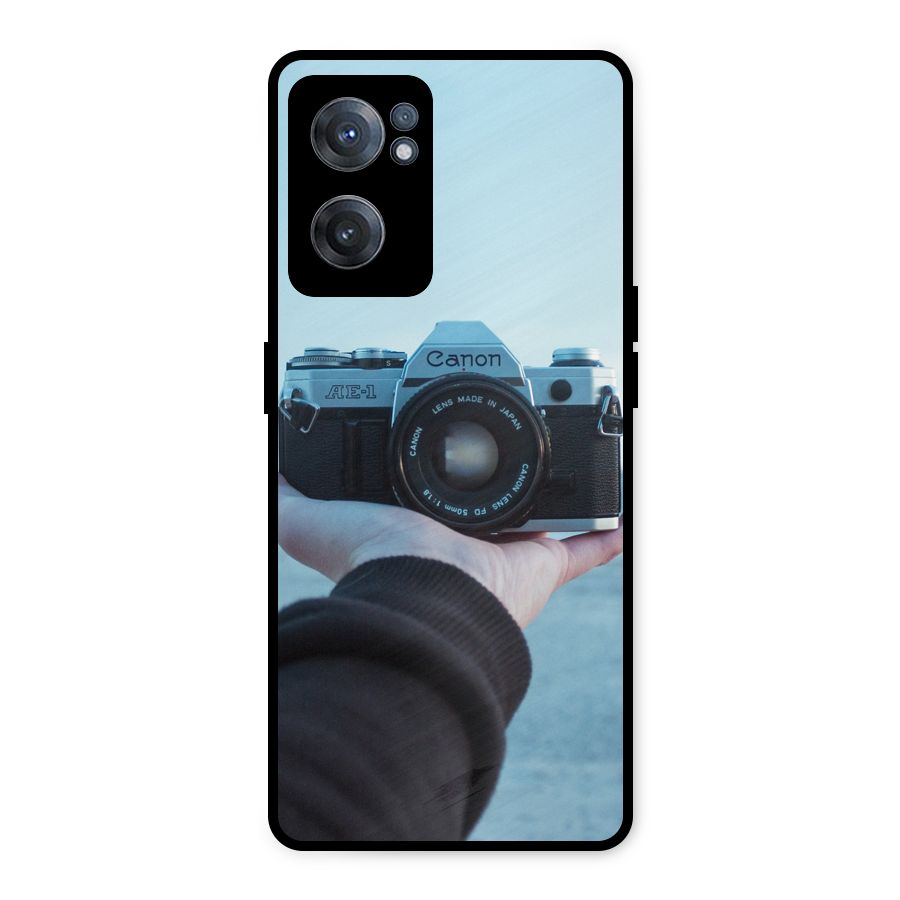 Camera in Hand Metal Back Case for OnePlus Nord CE 2 5G