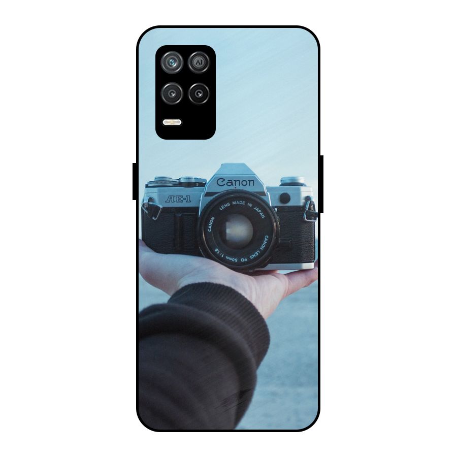 Camera in Hand Metal Back Case for Realme 9 5G
