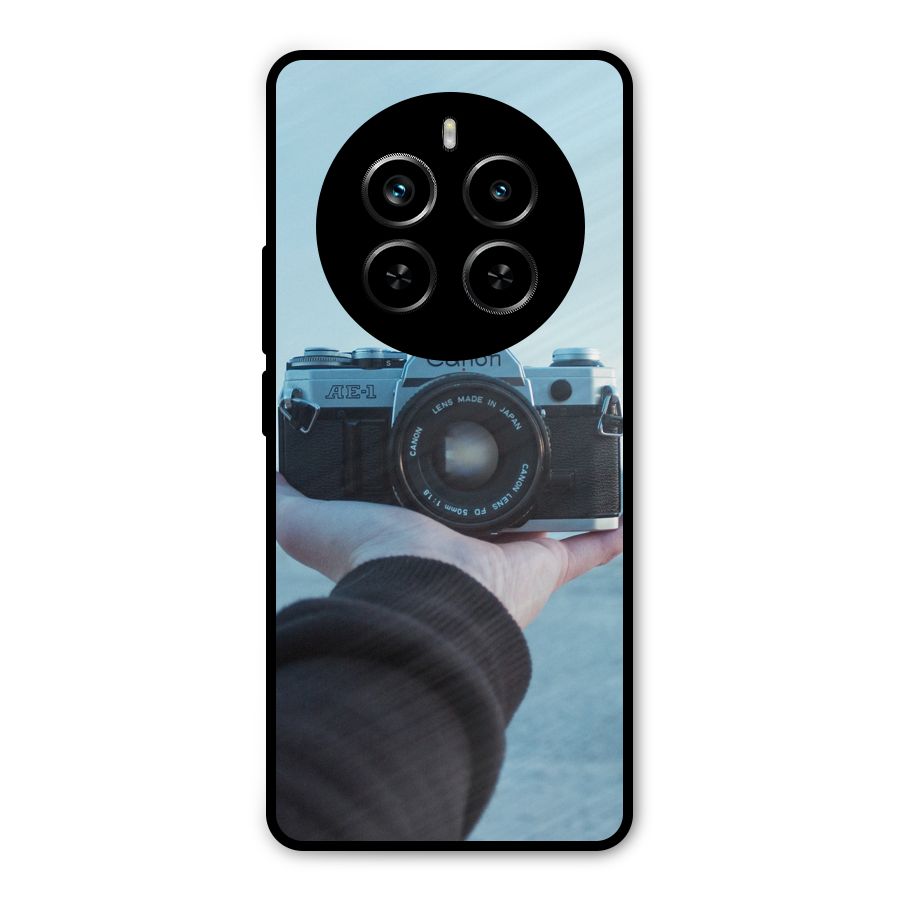 Camera in Hand Metal Back Case for Realme P1 Pro