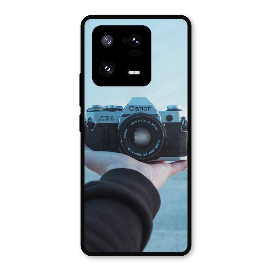 Camera in Hand Metal Back Case for Xiaomi 13 Pro