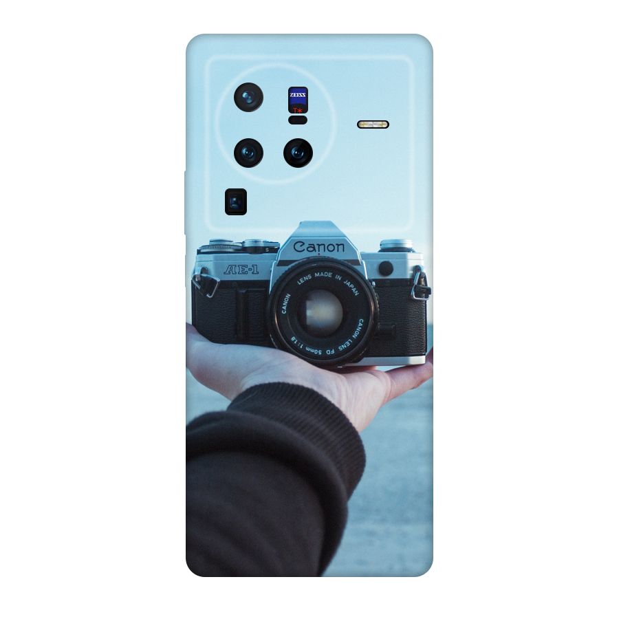 Camera in Hand Original Polycarbonate Back Case for Vivo X80