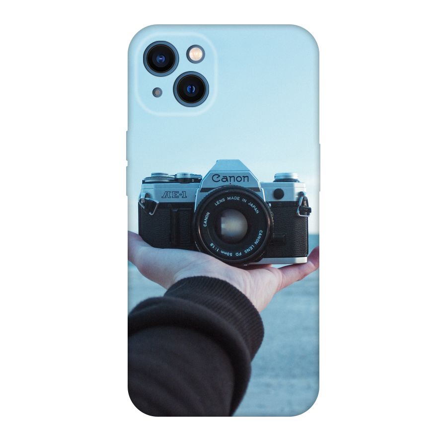 Camera in Hand Original Polycarbonate Back Case for iPhone 13