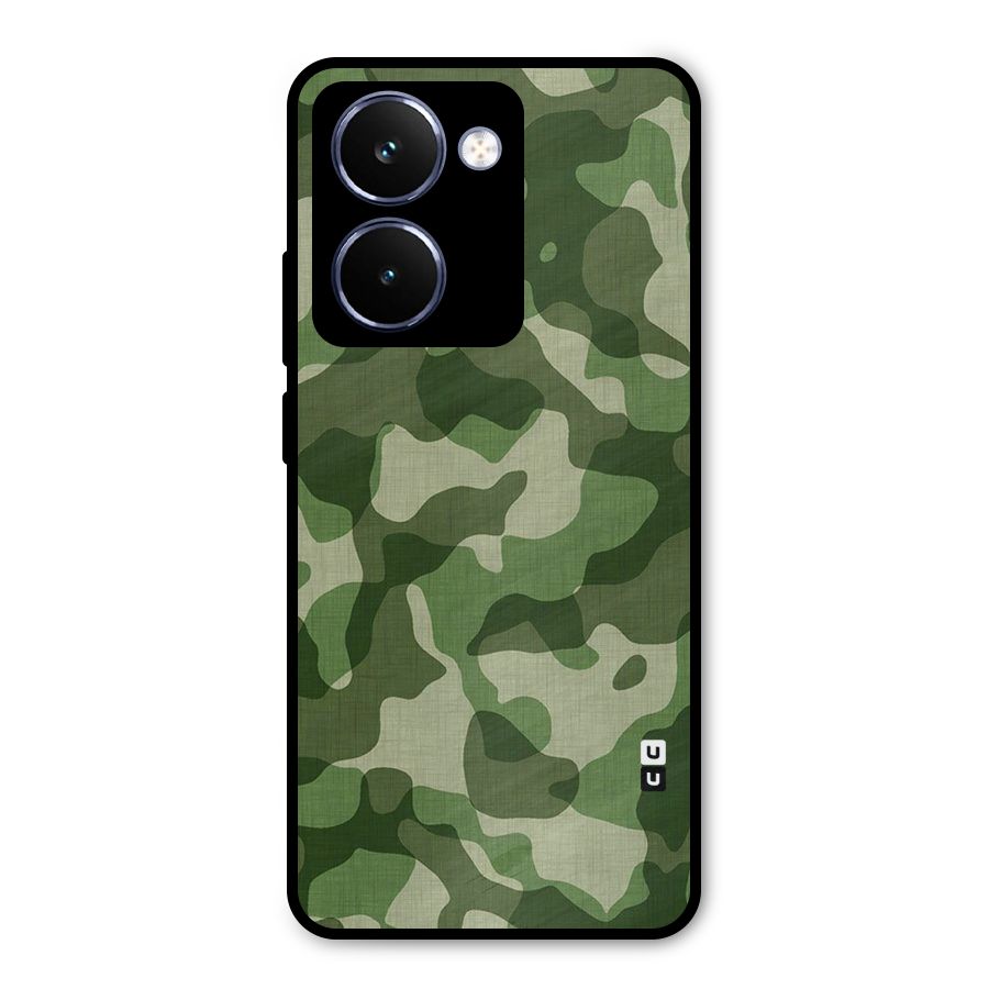 Camouflage Pattern Art Metal Back Case for Realme P3 Ultra
