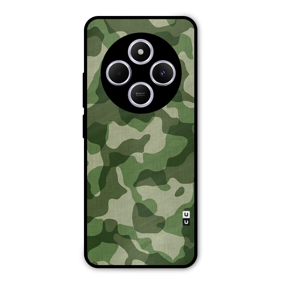 Camouflage Pattern Art Metal Back Case for Redmi A4