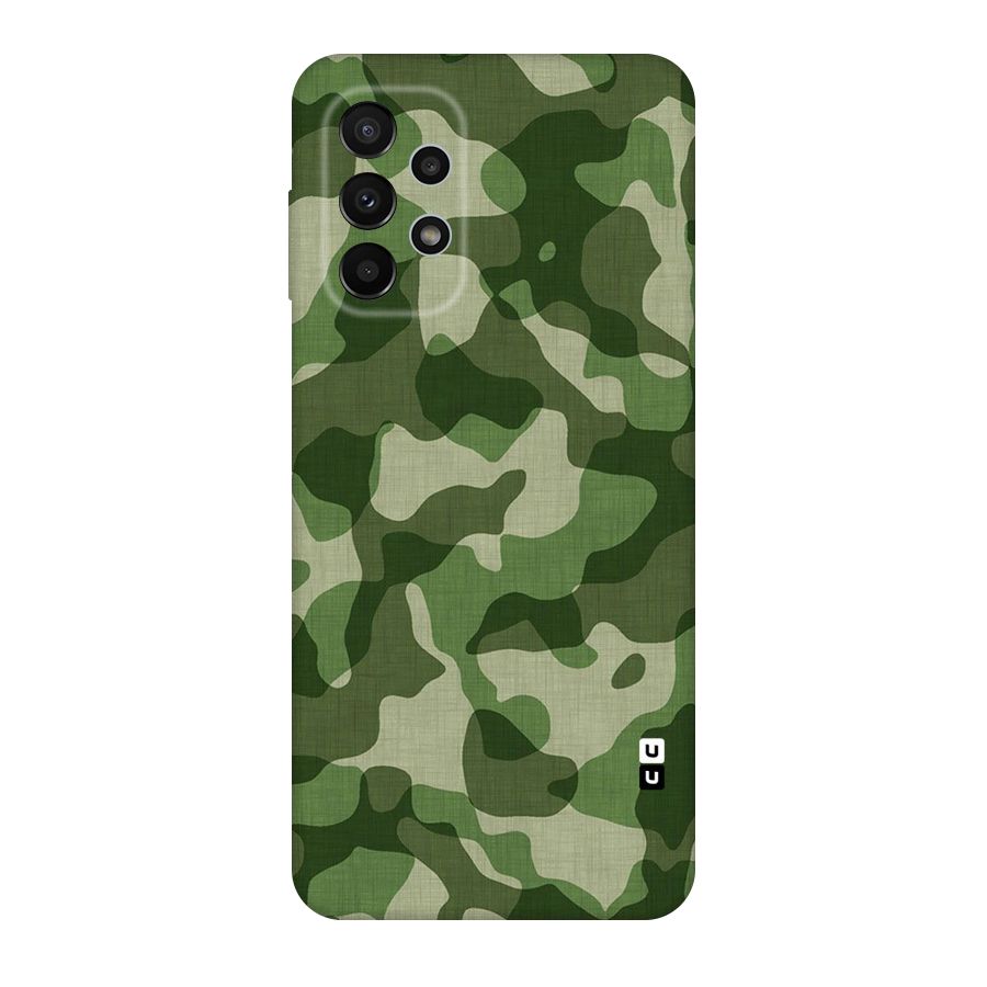 Camouflage Pattern Art Original Polycarbonate Back Case for Galaxy A23
