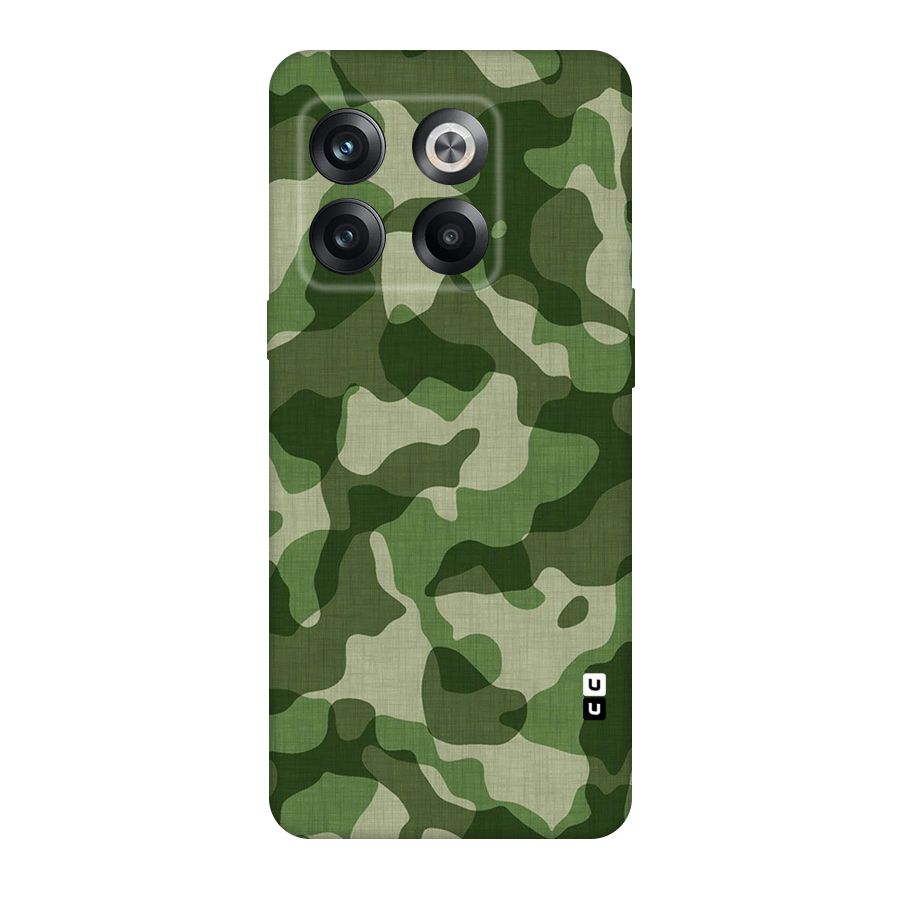 Camouflage Pattern Art Original Polycarbonate Back Case for OnePlus 10T
